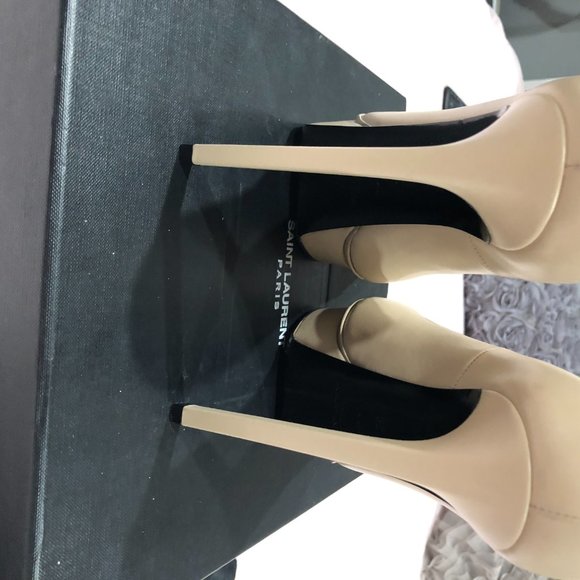 YSL "Tribute Two" Platform Pumps - Picture 5 of 5